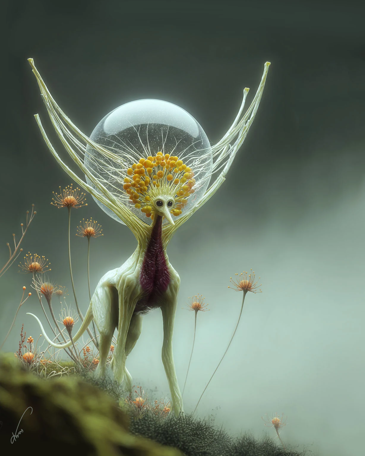 Leviorae fauna from a high gravity planet