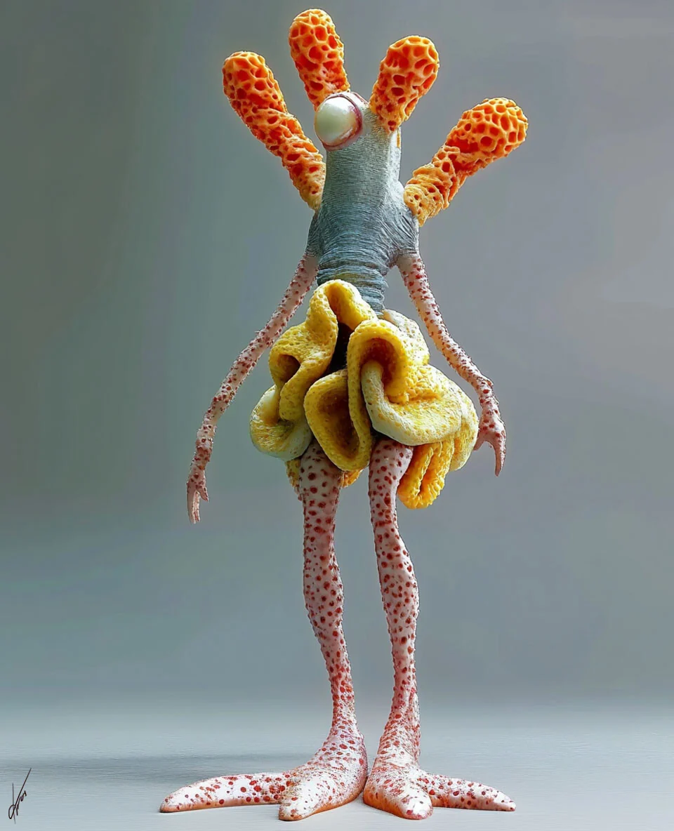 Porous beings from Arynon