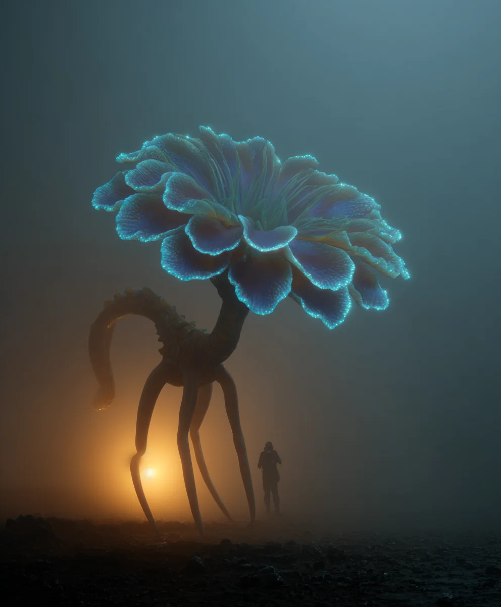 Lumenavis glowing flora