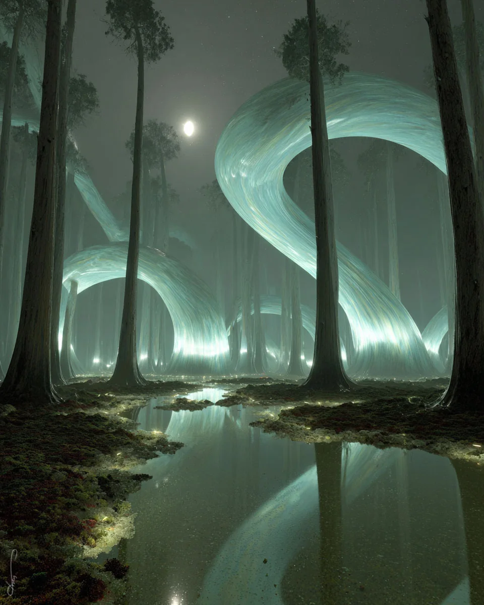 Othelia reflective forest